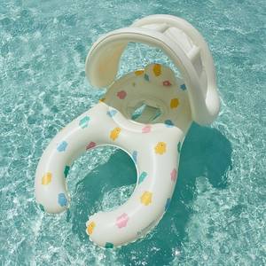 Nouveau design amélioré, flotteur <span class=keywords><strong>gonflable</strong></span> pour bébé avec auvent, entraîneur de natation, pare-soleil <span class=keywords><strong>rose</strong></span>, siège flottant <span class=keywords><strong>gonflable</strong></span> pour bébé, <span class=keywords><strong>bateau</strong></span> - Product Image 5