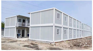 현대 20ft 컨테이너 1 침실 분리형 작은 휴대용 사무실 조립식 집 쉽게 설정 모듈 형 학교 아파트 호텔 빌라 - Product Image 6