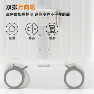 <b>Large</b> Capacity 20 Inch Stripe Trolley Suitcase With Lock For Men Leisure Travel Spinner Wheels Summer 2023 - Product Image 4