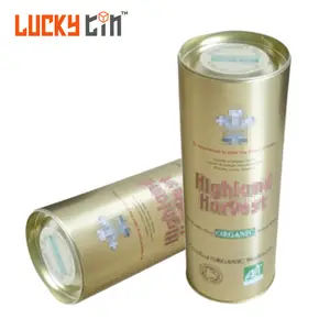 Tùy Chỉnh Tin Nhà Máy Bao Bì Rượu Vang Hộp Thiếc Rượu Hộp Vàng Rượu Vang Hộp Thiếc