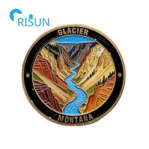 Monedas Conmemorativas Personalizadas con Mapa de Montaña y Bandera del Estado, Medallón de Recuerdo para Veteranos, Moneda de Desafío Personalizada de Montaña - Product Image 6
