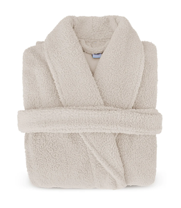 Morbidi e accoglienti accappatoi termici in felpa felpata in microfibra <span class=keywords><strong>con</strong></span> colletto sciallato <span class=keywords><strong>con</strong></span> tasche e cintura per hotel <span class=keywords><strong>a</strong></span> 5 stelle spa uso domestico - Product Image 1