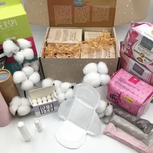 Stok Grosir Lot Produk Periode Menstruasi Kebersihan Wanita Lainnya Label Pribadi Tampon Spons Laut Tanpa Wewangian