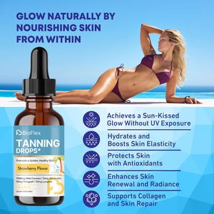 Gotas Autobronceadoras con Fórmula Personalizada OEM, Líquido <span class=keywords><strong>Oral</strong></span> para Bronceado sin Sol, Gotas Autobronceadoras para Adultos, Tono de Piel Radiante Natural - Product Image 4