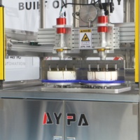 Machine de découpe automatique de portions avec système de découpe ultrasonique des aliments, trancheuse de base de gâteau, prix de la machine de découpe