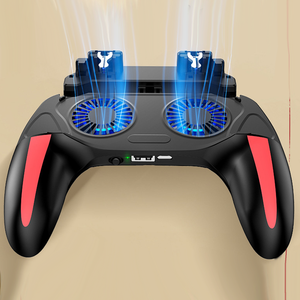 Nouvelle manette de jeu à six doigts avec déclencheur de tir, ventilateur de refroidissement et joystick pour téléphone mobile iOS et Android - Product Image 4