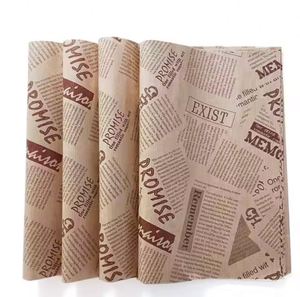 Customized <b>Burger</b> Anti Fat Reusable Kraft <b>Paper</b> Baking Butter Sandwich Packaging Food Safety Wax <b>Paper</b> - Product Image 5