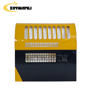 Pompe hydraulique, radiateur, réservoir d'eau, réservoir de carburant, porte latérale pour Caterpillar E315, 318, 319, C, D - Références : 3744956, 2680667, 1776406, 2187610, 2680663 - Product Image 1