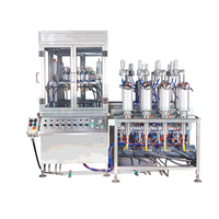 Machine de remplissage automatique d'aérosols électrique haute vitesse avec contrôle PLC pour ligne de production de boissons et de produits chimiques