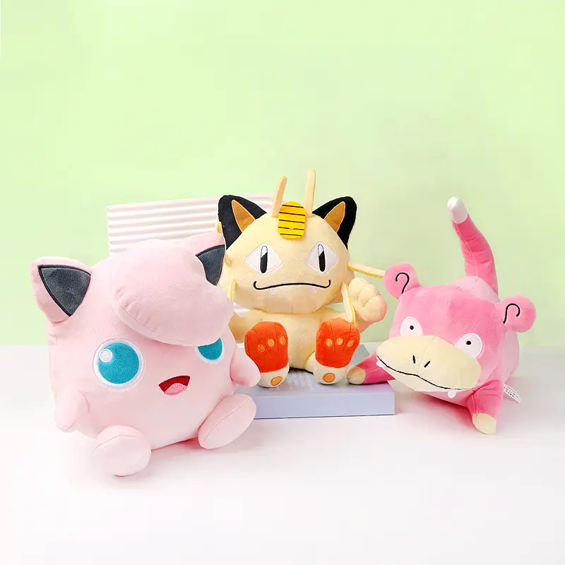 Hot Selling Kids Gift Cartoon & Anime Peripherals 20cm Pokemoned Jiggly Puff Stuffed Plush Toy Animal Stitch Stuffed Plush Toys