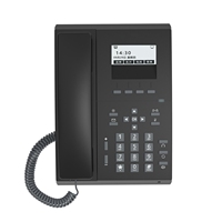 Sistema de teléfono inalámbrico PbX con pantalla de 2,3 pulgadas SIP IP Phone con WiFi y Poe para una comunicación eficiente en la habitación del hotel