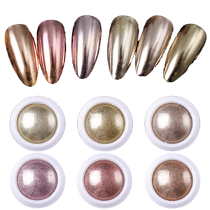Polvo Aurora en Oferta, Polvo Mágico para Uñas Color Oro Rosa, Polvo de Galvanoplastia de Color Sólido, Polvo de Oro Titanio - Product Image 1