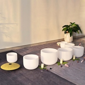 Set di Campane Tibetane in Cristallo Lucidato per Terapia Naturale e Guarigione Spirituale, Ideali per Meditazione e Benessere - Product Image 4