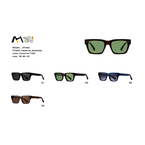 แว่นกันแดดทรงย้อนยุคสไตล์ยุโรปอเมริกัน รุ่น MOOHE JY32240 กรอบใหญ่เต็มขอบ ป้องกันรังสียูวี โพลาไรซ์ สำหรับทุกเพศ - Product Image 5