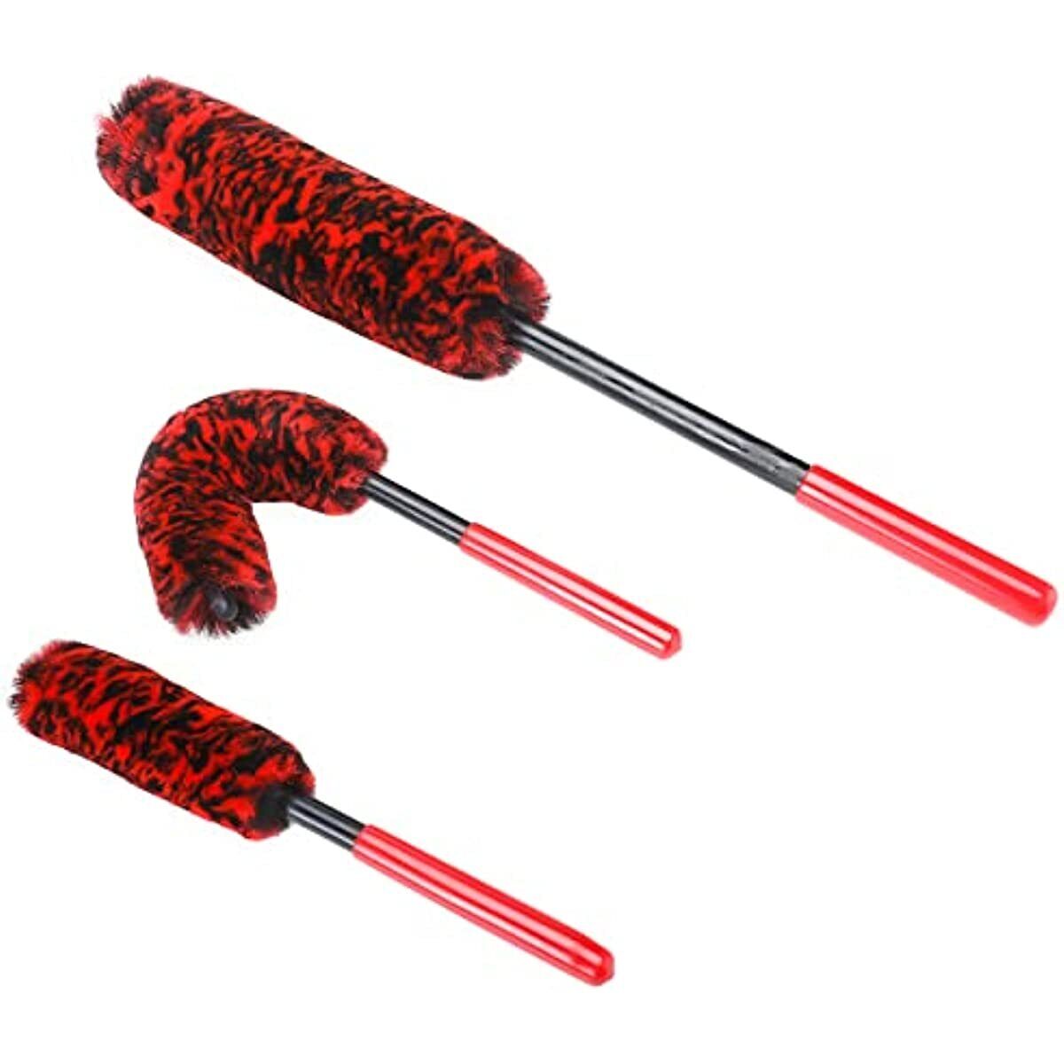 3 шт., щетка для обода колеса из синтетической шерсти