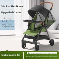 Poussette bébé en acier Zhongtai BS-111, légère, pliable, chariot de voyage pour 0-24 mois, chariot de marche portable pour enfants