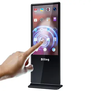 86 pollici Indoor Floor Standing Lcd Digital Signage Kiosk LED Usb per Business Phone Repair Design TFT Lenovo Tablet Screen 50000