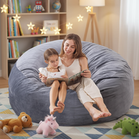 Canapé géant en forme de pouf compressé, fauteuil paresseux pour adulte, chaise longue d'extérieur, pouf, divano pour salon familial – Approvisionnement direct usine