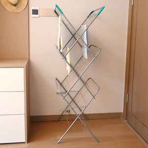 Séchoir pliable pour vêtements Séchoir à linge Séchoir à serviettes 3 couches 14m 21m Outils Multifonctionnel <span class=keywords><strong>Pas</strong></span> <span class=keywords><strong>Cher</strong></span> Intérieur et Extérieur - Product Image 5