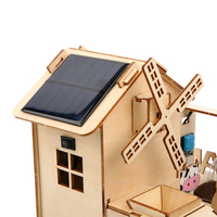Kit de construction éducatif de ferme intelligente modèle en bois pour l'apprentissage des STEM Simulation de capteur d'agriculture projet de codage bricolage pour Arduino