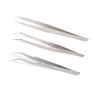 Pince à épiler incurvée en acier inoxydable 2025 avec dents antidérapantes pour le jardinage, la médecine, l'hôtellerie, la maison, pince à épiler à long manche - Product Image 4