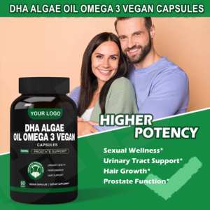 Cápsulas de Aceite de Algas DHA OEM ASAP, Salud del Corazón y el Cerebro para Adultos, 500 mg, Omega 3 Vegano, Grado Alimenticio, Certificado Orgánico - Product Image 4