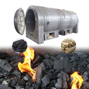 Yatay tip sert odun kömür karbonlaştırma sobası fırını/ahşap kömür yapma makinesi - Product Image 1