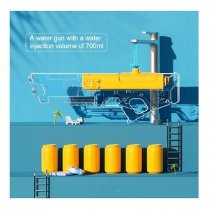 Pistola de Agua de Plástico de Alta Presión Automática, Juguete Acuático de Verano para Adultos, Modelo 2022, Personalizable y Pequeña - Product Image 6