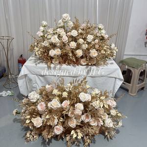 IFG Luxueux 100cm champagne Or Eucalyptus Fleurs <span class=keywords><strong>de</strong></span> Sol pour la <span class=keywords><strong>Décoration</strong></span> <span class=keywords><strong>de</strong></span> Lieu - Product Image 5