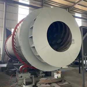 Electric Rotary Drying Machine 3 Cylinder Sand Rotary Dryer Rotary Drum Dryer For Mining Industry