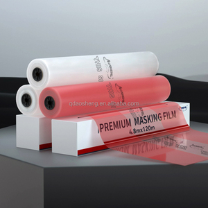 Film de masquage automobile en plastique HDPE, rouleau de 300 m, souple, moulé par soufflage, pour la peinture automobile, utilisation chimique - Product Image 4