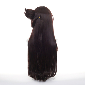 วิกผมคอสเพลย์ Ainizi รุ่นใหม่ล่าสุด ยาว 80 ซม. สีน้ำตาลเข้มสังเคราะห์ ทนความร้อน สำหรับคอสเพลย์ตัวละคร <span class=keywords><strong>Beidou</strong></span> จากเกม <span class=keywords><strong>Genshin</strong></span> <span class=keywords><strong>Impact</strong></span> สำหรับผู้หญิง - Product Image 6