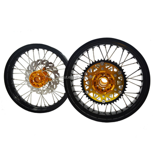 超级摩托车车轮适合铃木 RM125/250、RMZ250/450、DRZ400 合金摩托车轮圈 - Product Image 3