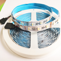 Bande LED RGBW 12V 24V SMD5050 60LEDs/m bande LED flexible pour la décoration