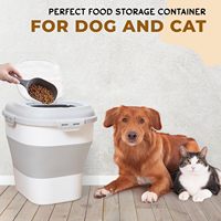 Seau à riz ménage Protection contre les insectes étanche à l'humidité boîte à farine de riz scellée boîte de rangement d'aquarium de riz conteneur de stockage des aliments