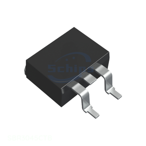Diode Arrays DIODE ARRAY SBR 45V 15A TO263AB TO-263-3, D2PAK (2 Leads + Tab), TO-263AB Electronic Kit Components SBR3045CTB - Product Image 1