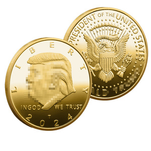 Herdenkingsmunt 2024 45e LIBERTY Thema Metaal Ambachten Gouden en Zilveren Geïmpregneerde Collectiemunt Souvenir - Product Image 4