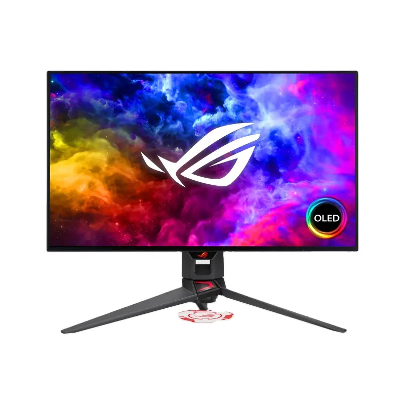 Yüksek kalite oyun monitörü ROG oyuncu ülke PG27AQDM ekran 26.5 inç 2K 240Hz OLED ekran