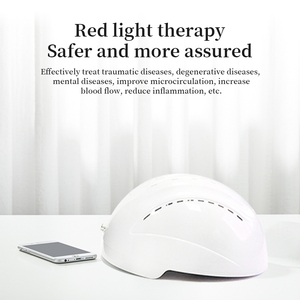 Tự Nhiên Chữa Bệnh 810nm Gần Hồng Ngoại Photobiomodulation Mũ Bảo Hiểm Não Ánh Sáng Màu Đỏ Điều Trị Mũ Bảo Hiểm - Product Image 3
