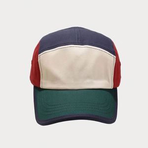 2023 Spring Summer New Contrast Color American Retro <b>Women</b> 5 Panels Baseball <b>Cap</b> Hat Casual Street Hats Sport <b>Caps</b> for Men - Product Image 4