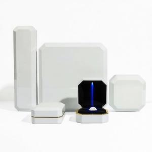 Boîte à bijoux avec anneau LED, emballage personnalisé avec logo, boîte <span class=keywords><strong>d</strong></span>'emballage pour bijoux, emballage pour bijoux pour petites entreprises avec logo, luxe - Product Image 3