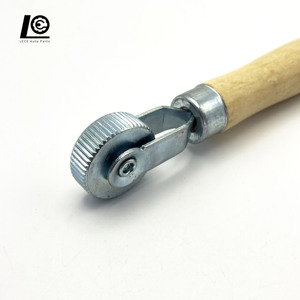 12mm Ball Bearing Wooden <strong>Handle</strong> <strong>Stitcher</strong> and Roller for Tire Repair - Product Image 4