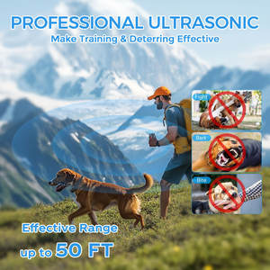 Ultrasonic Dog Trainer Collar RS11 Waterproof <b>Vibration</b> <b>Remote</b> Control Smart Training Equipment for Pets - Product Image 4