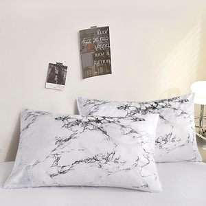 Màu Đen Và Trắng Bộ Đồ Giường Thiết Lập Cho Giường Đôi Sabanas Cama Matrimonial Nữ Hoàng/Vua Comforter Bộ Duy Nhất Duvet Cover Với Gối - Product Image 6