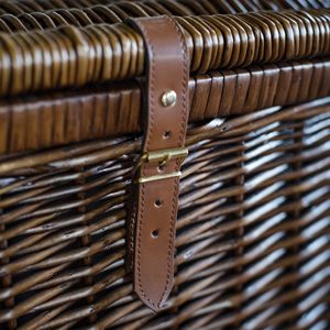 JY Panier <span class=keywords><strong>à</strong></span> <span class=keywords><strong>linge</strong></span> de luxe <span class=keywords><strong>en</strong></span> <span class=keywords><strong>osier</strong></span> avec couvercle, panier de rangement <span class=keywords><strong>en</strong></span> saule, <span class=keywords><strong>coffre</strong></span>, solution de rangement élégante - Product Image 4