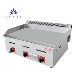 Lyroe газовая плоская сковородка-антипригарная плоская большая решетка для столешницы Плоская верхняя решетка для барбекю решетка - Product Image 3
