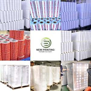 Cuộn nhãn vận chuyển nhiệt A6 tùy chỉnh, chống thấm nước, nhãn dán nhiệt 4x6, nhãn vận đơn trắng - Product Image 5