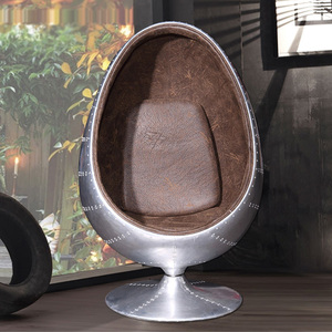 Chaise en aluminium de luxe pivotante en <span class=keywords><strong>cuir</strong></span> <span class=keywords><strong>marron</strong></span>, haute qualité, pivotante, pour aviation industrielle, vente en gros - Product Image 4