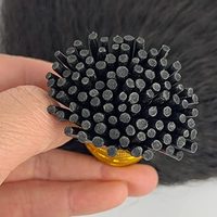 Divaswigs 4A 4B 3C Afro Kinky Curly Raw Cambodian Hair Micro Link I-Tip Keratin 100% Virgin Remy Hair Extensions