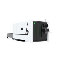 Nouvelle machine de découpe laser à fibre CNC de bureau haute puissance pour tôles métalliques, aluminium et acier inoxydable avec table d'échange